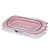 Banheira de Bebê Dobrável Crocodilo Rosa - Multikids Baby - Imagem 2