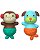 Brinquedo de Banho Mix & Match Macaco e Cachorro - Skip Hop - Imagem 1