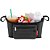 Organizador para Carrinhos (Stroller Organizer) Listrado Preto e Cinza - Skip Hop - Imagem 3