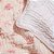 Toalha de Banho Soft Bamboo Mami com Capuz Folhagem Rosa - Papi Baby - Imagem 4