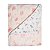 Cobertor Soft Bamboo Mami 1,10m x 0,90cm Folhagem Rosa - Papi Baby - Imagem 1