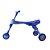 Triciclo Infantil Dobrável Azul e Cinza - Clingo - Imagem 3