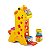 Brinquedo Girafa Blocos Surpresa Peek A Blocks - Fisher Price - Imagem 1