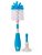 Escova para Limpeza de Mamadeiras e Bicos com Ventosa Azul - Munchkin - Imagem 1