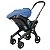 Carrinho de Bebê e Cadeira para Carro 3 em 1 Azul - Embee - Imagem 3