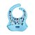 Babador de Silicone com Bolso Coletor Yummy! Azul - Fisher Price - Imagem 1