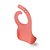 Babador de Silicone com Bolso Coletor Yummy! Coral - Fisher Price - Imagem 5