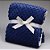 Cobertor Bebê Plush com Sherpa Dots 0,90 x 1,10 Azul Navy - Imagem 2