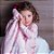 Cobertor Infantil Plush Print com Sherpa 1,27 x 1,52 Bailarina Rosa - Imagem 2
