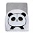 Toalha de Banho Felp. Forrada com Capuz Bordado 90 x 70cm Friends Panda Ben - Papi Baby - Imagem 4