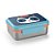 Bento Box Aço Inox Hot & Cold 800ml Azul - Fisher Price - Imagem 1