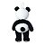 Pelúcia Metoo Plush Animal Series Panda Luna - Metoo - Imagem 4