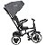 Triciclo Infantil Evolution Dobrável Melange Preto - Kiddo - Imagem 2