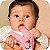 Luva para Cuidado Oral do Bebê (Oral Care Rabbit) 0+meses Rosa - MAM - Imagem 2