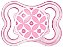 Chupeta Ortodôntica Silk Touch Air (Extraventilada) 0 a 6 Meses Menina - MAM - Imagem 1