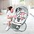 Cadeira Bebê Infantil Techno Plus Automática com Suporte Ajustável para os Pés Elefante/Girafa - Mastela - Imagem 3