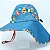 Chapéu com Proteção de Nuca e UV Leão Marcus (Tam M 50-52cm 1-2 Anos) - Marcus & Marcus - Imagem 5