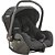 Carrinho de Bebê Zig Zag Com Bebê Conforto Casulo Click E Base Isofix Preto - Kiddo - Imagem 2