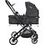 Carrinho de Bebê Zig Zag Com Bebê Conforto Casulo Click E Base Isofix Preto - Kiddo - Imagem 12