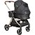 Carrinho de Bebê Speedy Com Bebe Conforto E Base Preto - Kiddo - Imagem 8