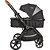 Carrinho de Bebê Nomad Com Bebe Conforto E Base Isofix Preto - Kiddo - Imagem 6