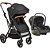 Carrinho de Bebê Nomad Com Bebe Conforto E Base Preto - Kiddo - Imagem 5