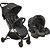 Carrinho de Bebê Road + Bebe Conforto + Base Preto - Kiddo - Imagem 6