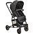 Carrinho de Bebê Prima Com Bebe Conforto E Base Isofix Melange Preto - Kiddo - Imagem 3