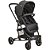 Carrinho de Bebê Prima Com Bebe Conforto E Base Isofix Melange Preto - Kiddo - Imagem 3