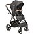 Carrinho de Bebê Cosmos Com Bebe Conforto E Base Isofix Melange Preto - Kiddo - Imagem 2