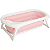 Banheira Dobrável Flex + Suporte de Elevação Rosa - Kiddo - Imagem 9