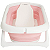 Banheira Dobrável Flex + Suporte de Elevação Rosa - Kiddo - Imagem 10