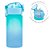 Garrafinha Infantil Degrade com Canudo 450ml Azul - Buba - Imagem 2