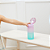 Garrafinha Infantil Degrade com Canudo 450ml Azul - Buba - Imagem 8