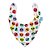 Babador Bandana Caveiras Coloridas - Multikids Baby - Imagem 1