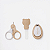 Kit de Cuidados e Higiene do Bebê 3 Peças Nude - Petit Piá - Imagem 1