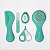 Kit de Cuidados e Higiene do Bebê 5 Peças Verde - Petit Piá - Imagem 1