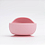 Bowl Infantil de Silicone com Ventosa Rosa - Petit Piá - Imagem 1