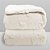 Cobertor Bebê Plush com Sherpa 0,90 x 1,10 Urso Branco - Imagem 1