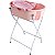 Banheira Dobrável Flap Plus Rosa com Suporte - Kiddo - Imagem 1