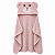Toalha de Banho com Capuz Comfort Power Sec Cachorro Rosa - Laço Bebê - Imagem 1