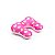 Almofada de Pescoço Infantil Coração Rosa - FOM - Imagem 2
