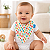 Babador Bandana Multikids Baby 100% Algodão – Balões 6+ Meses - Imagem 3