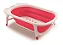 Banheira Dobrável Weego Flexibath Rosa – Compacta, Portátil e Segura para Bebês - Imagem 2