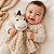 Naninha Laço Bebê Minha Primeira Naninha Cavalo Bege - Imagem 2