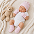 Kit Touca, Luva e Sapatinho RN Laço Bebê Bamboo - Rosa Bebê - Imagem 2