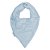 Babador Bandana Laço Bebê Bamboo - Azul Bebê - Imagem 1