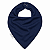 Babador Bandana Bamboo Laço Bebê - Azul Marinho - Imagem 1