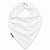 Babador Bandana Bamboo Laço Bebê - Branco - Imagem 1