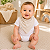 Babador Bandana Bamboo Laço Bebê - Bege - Imagem 2